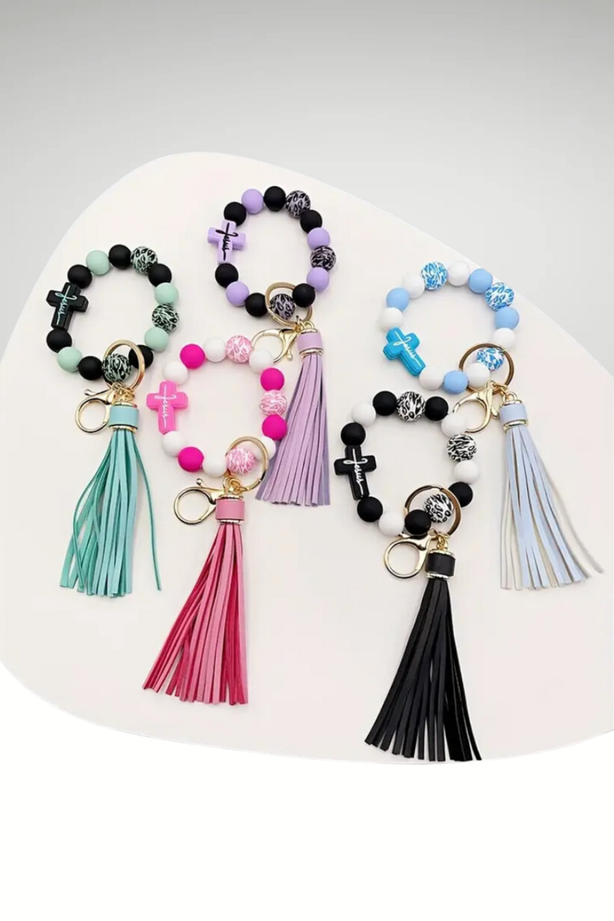 JESUS BRACELET KEYCHAIN