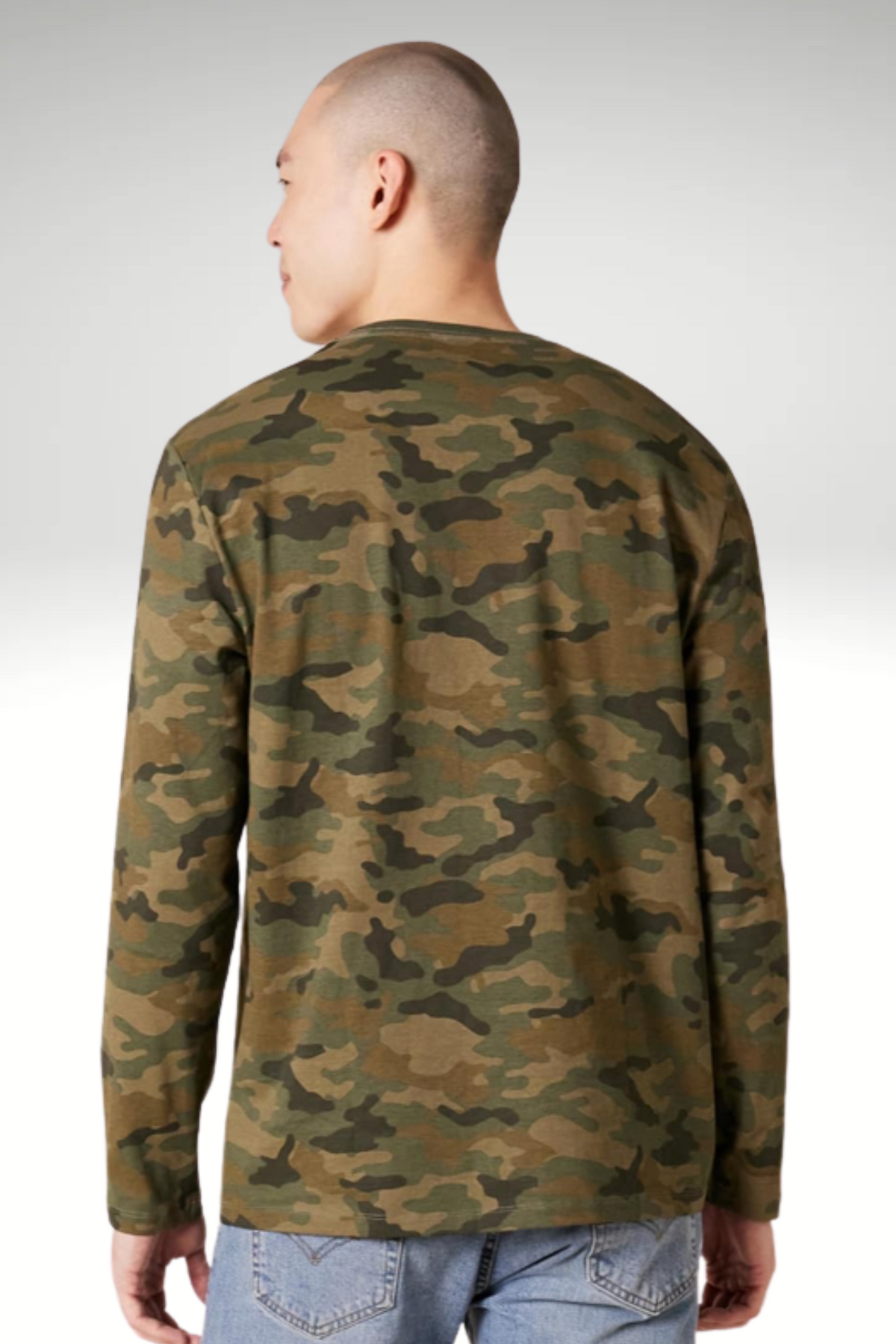 GOD GOT ME CAMO CREWNECK TSHIRT