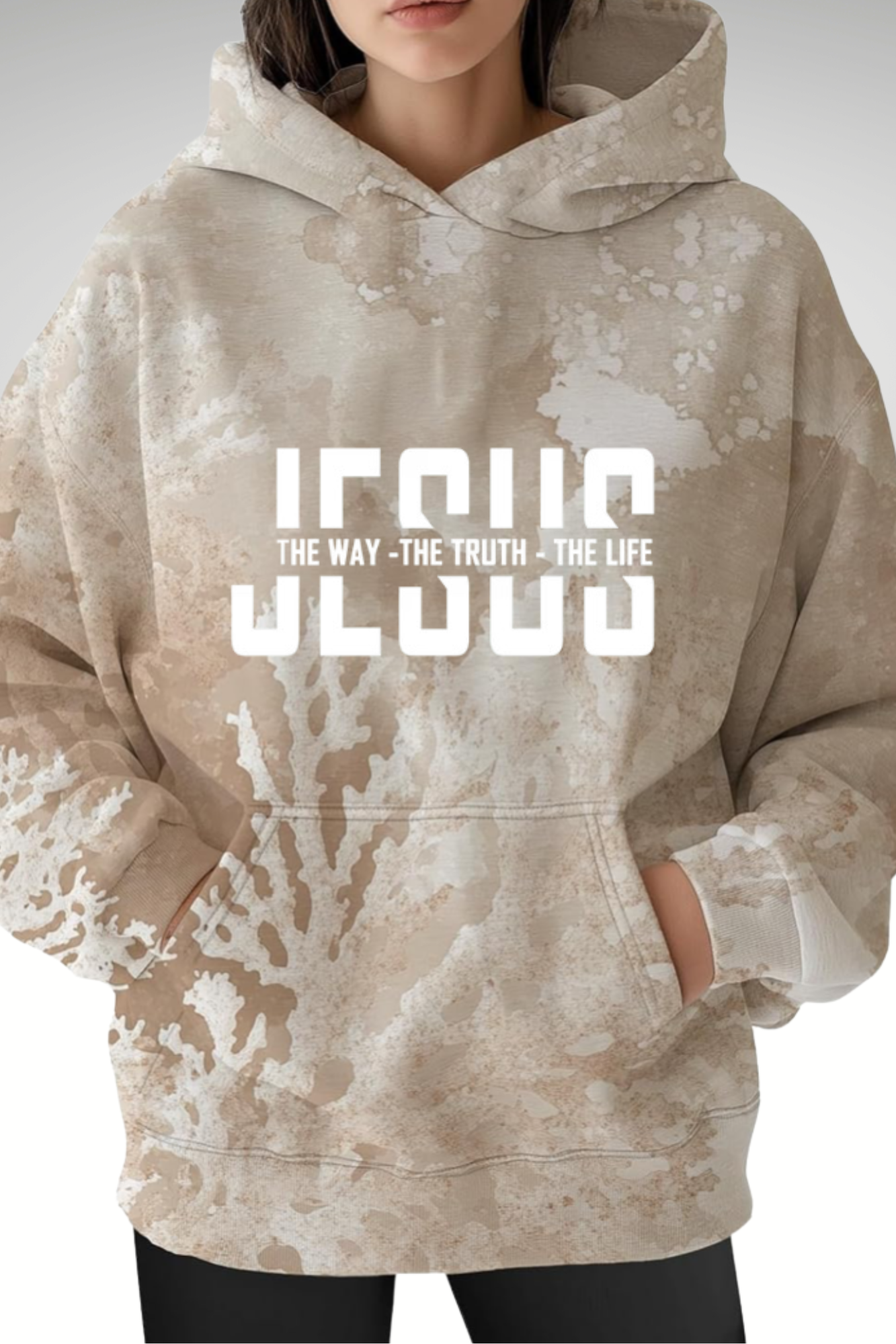 JESUS IS THE WAY THE TRUTH THE LIFE HOODIES