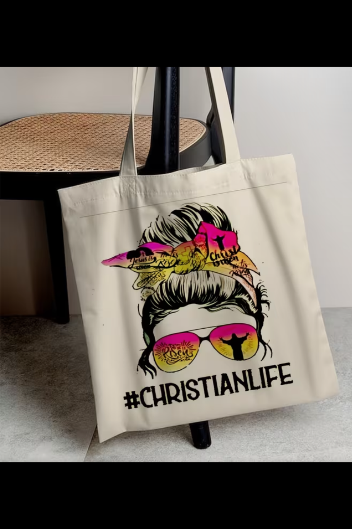 #CHRISTIANLIFE CANVAS BAG