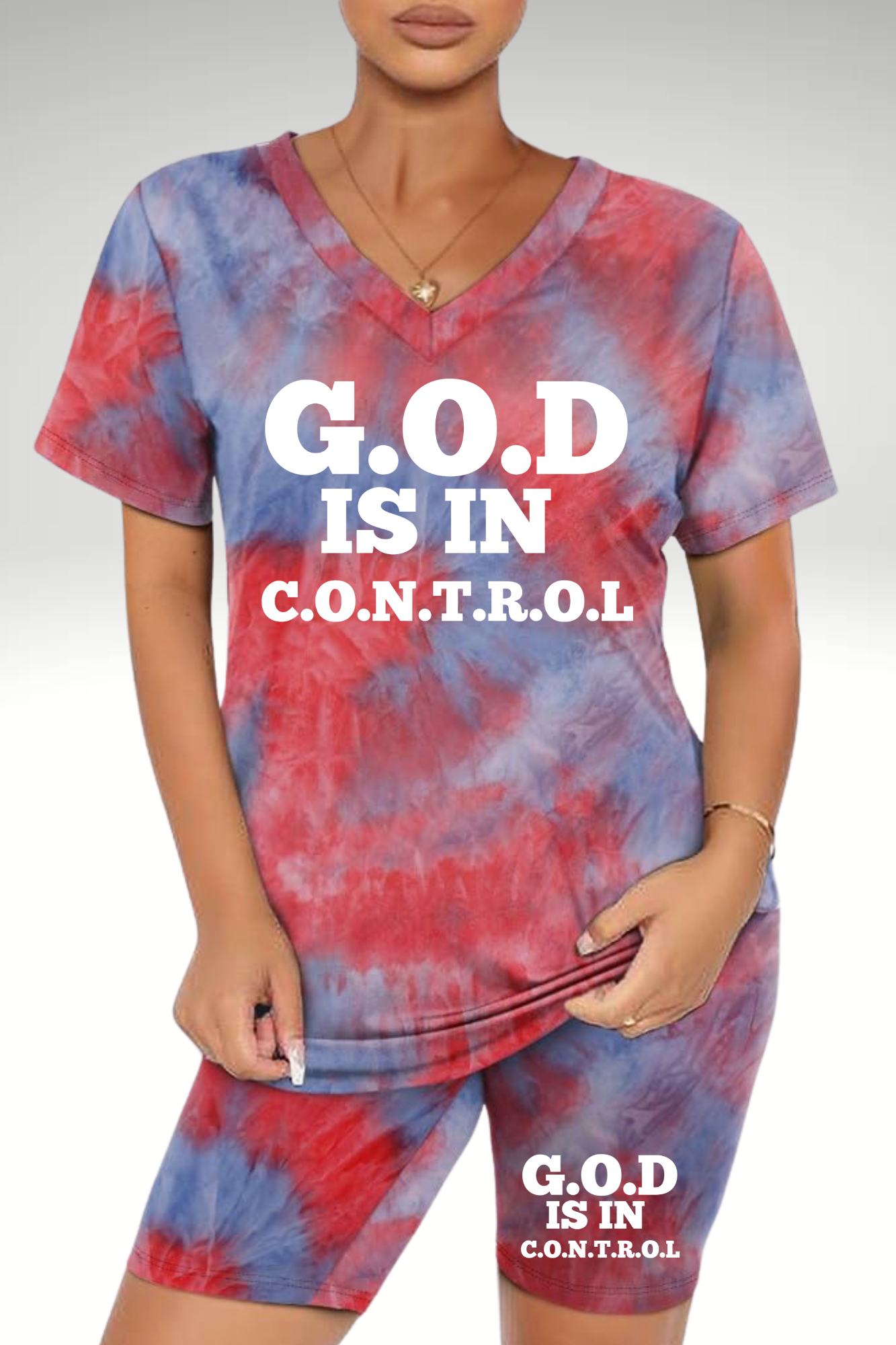 GOD IS IN CONTROL WOMENS SETS