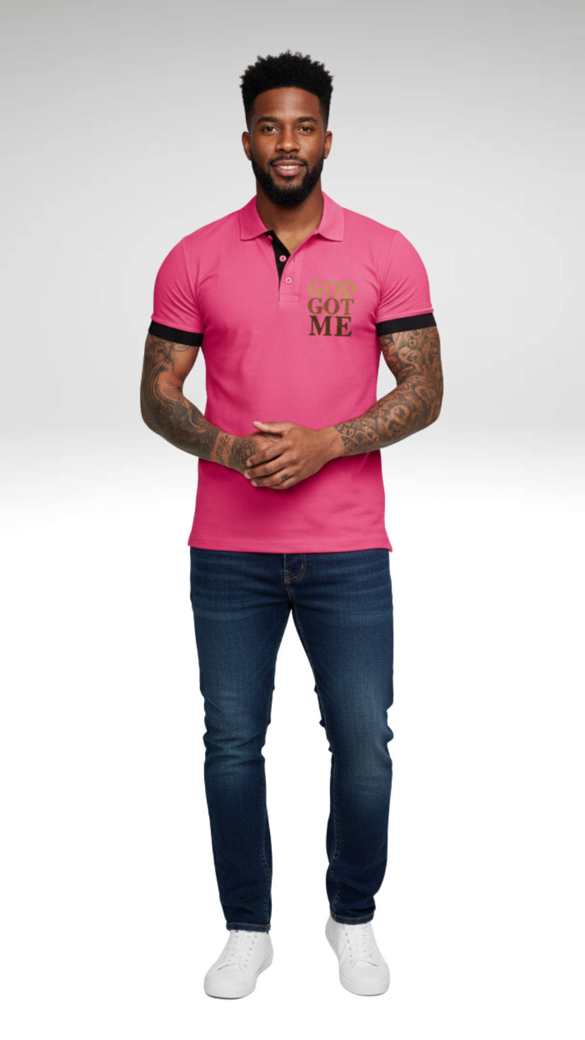 GOD GOT ME POLO TSHIRT