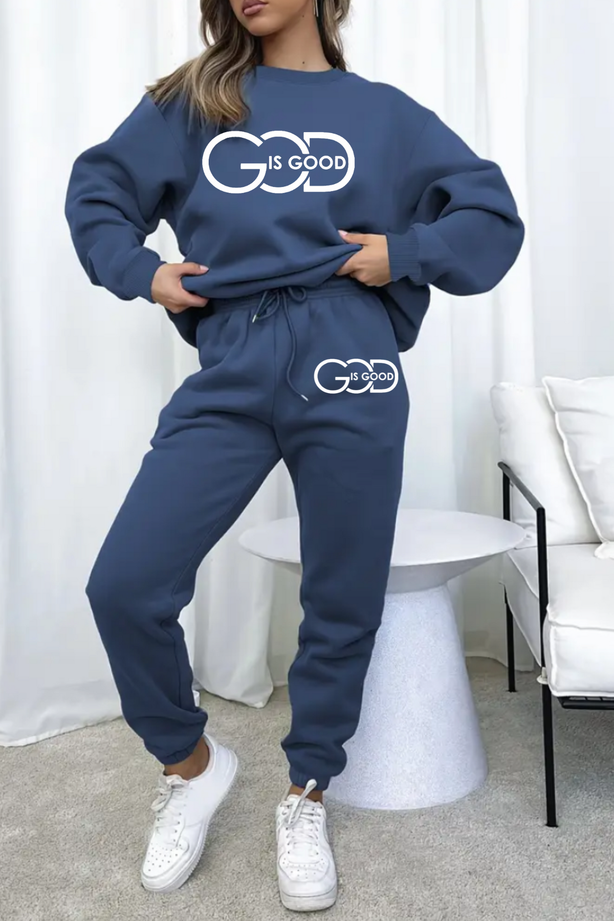 GOD IS GOOD SWEATSHIRT SET