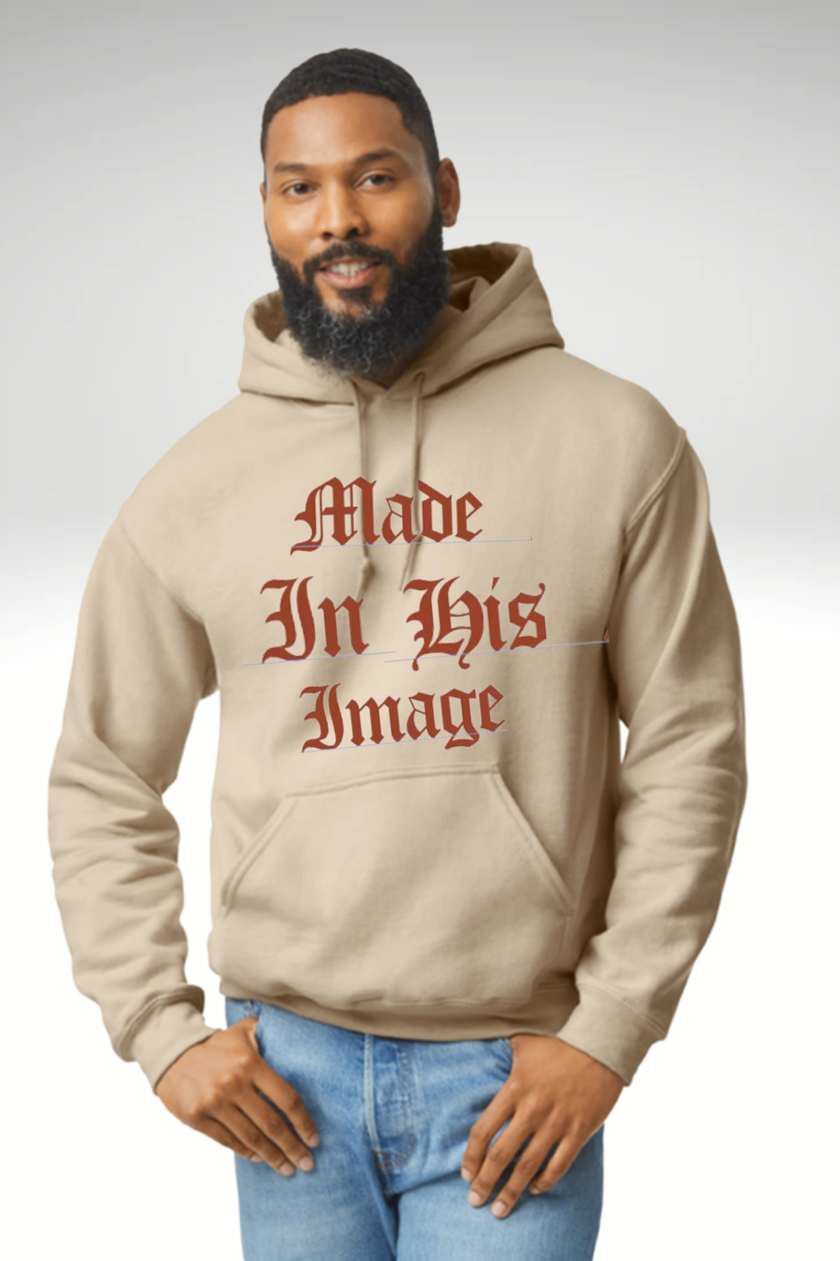 MADE IN HIS IMAGE HOODIE