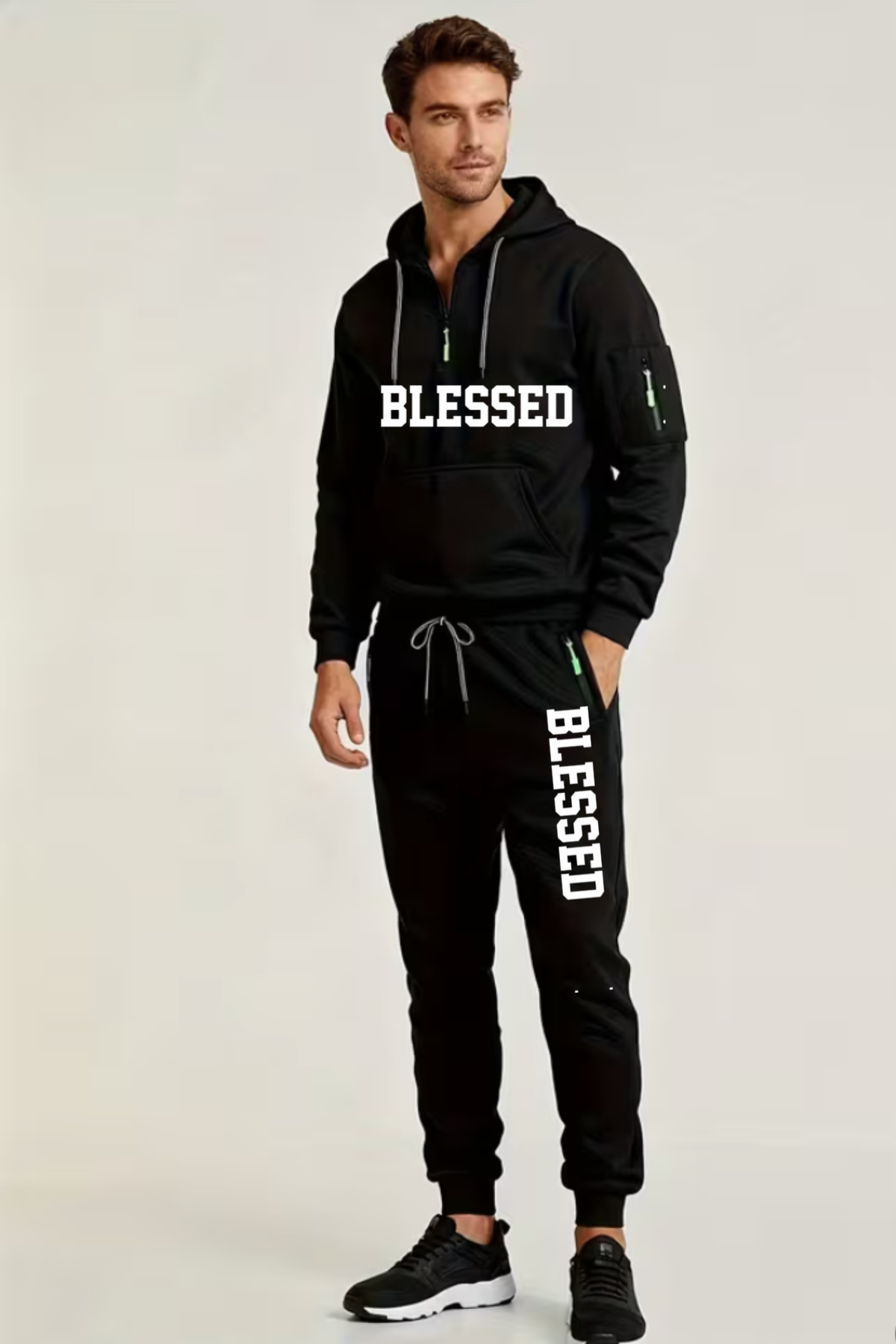 BLESSED HOODIE TRACKSUIT SETS