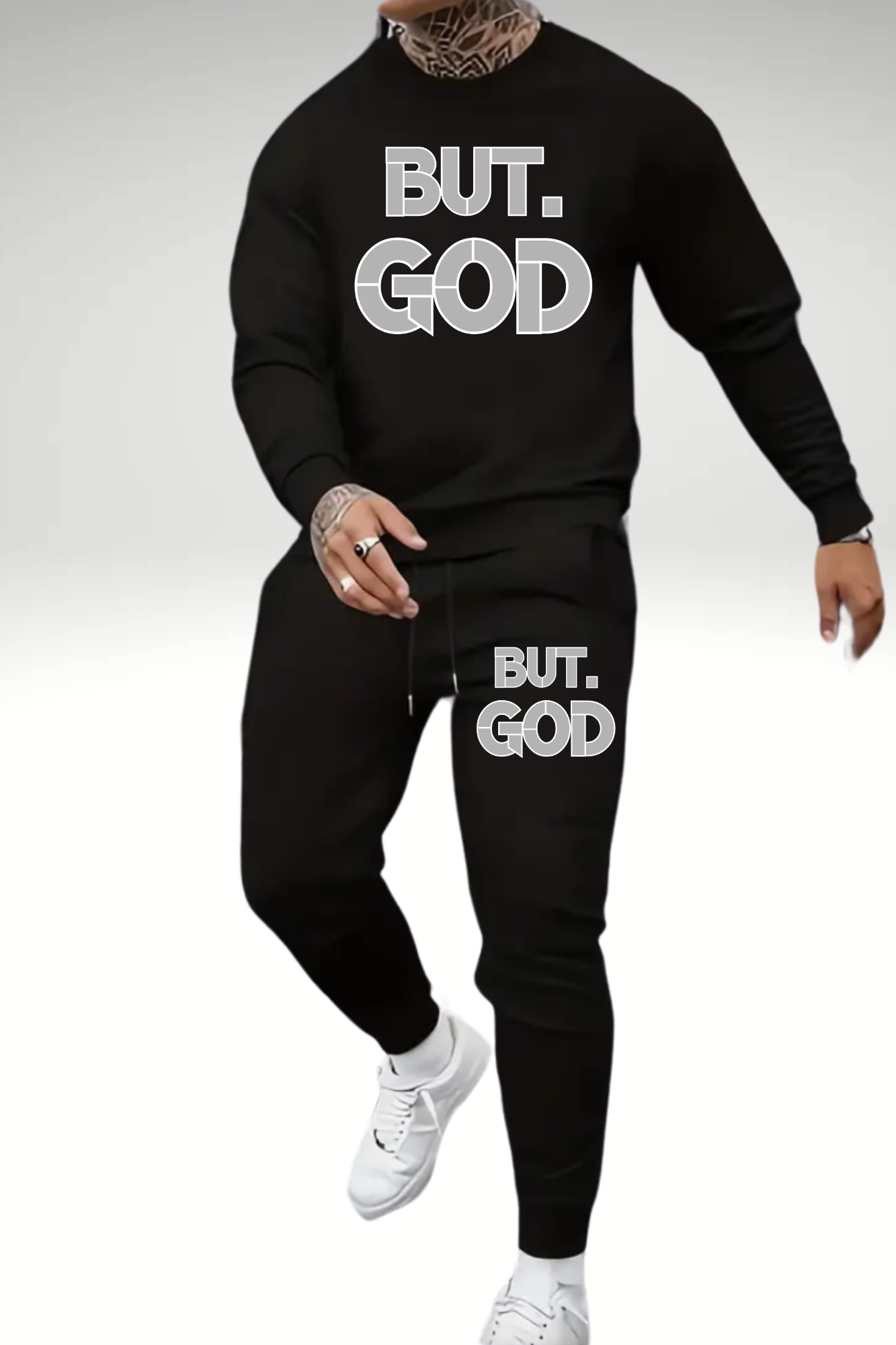 BUT GOD SWEATSHIRT SETS