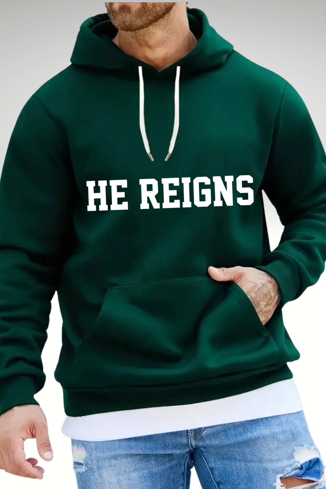 HE REIGNS HOODIE