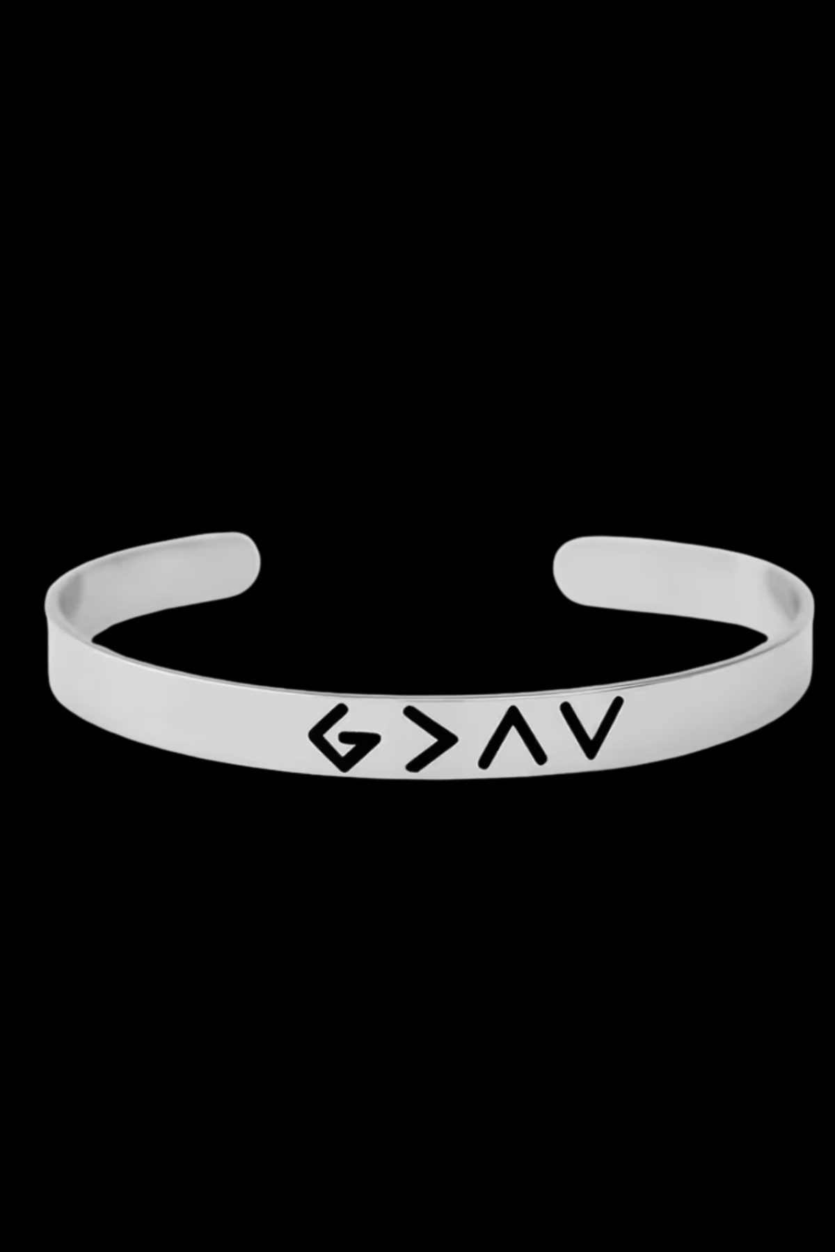 GOD IS GREATER THAN THE HIGHS AND LOWS BRACELET