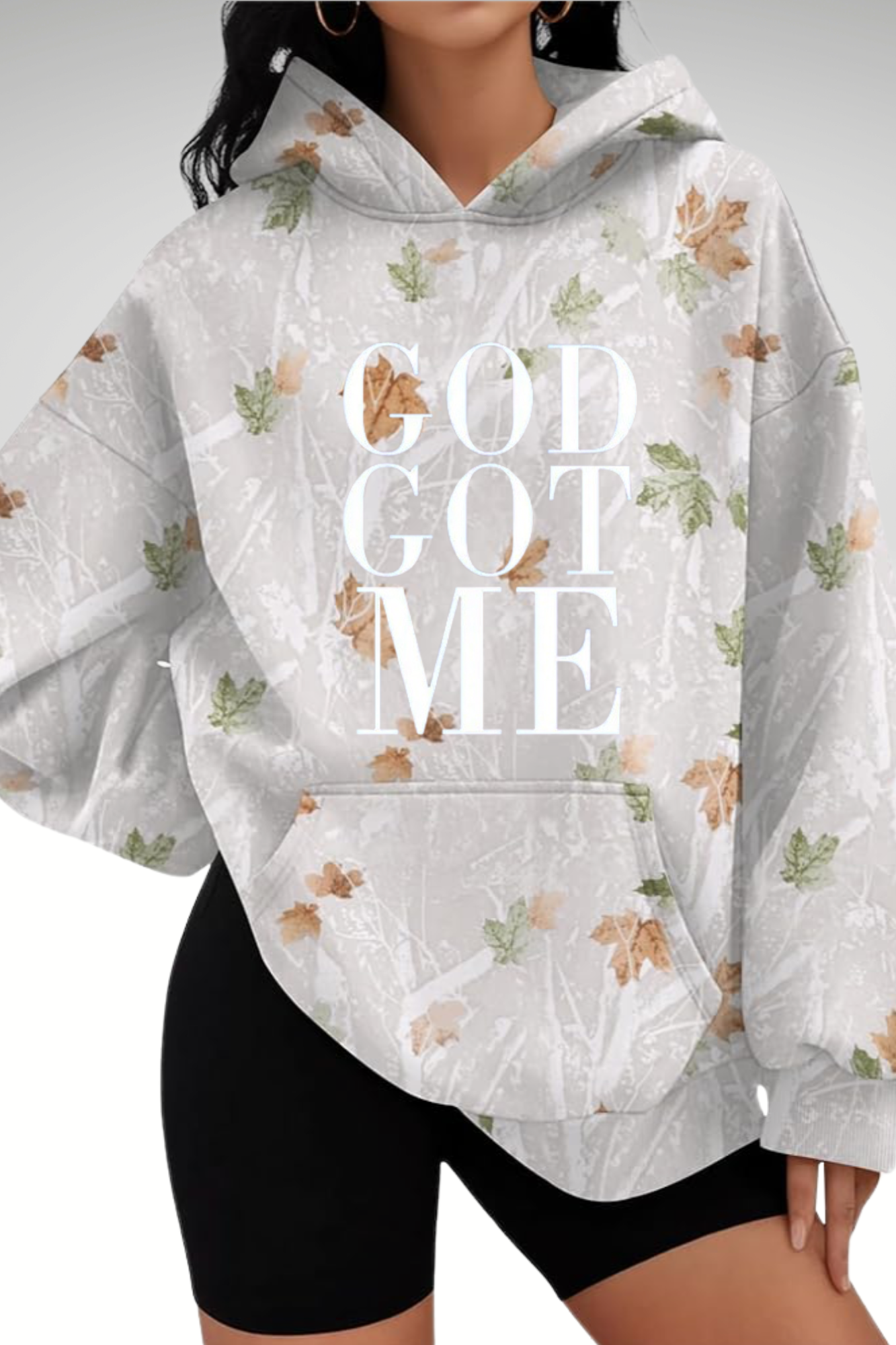 GOD GOT ME CAMO HOODIES