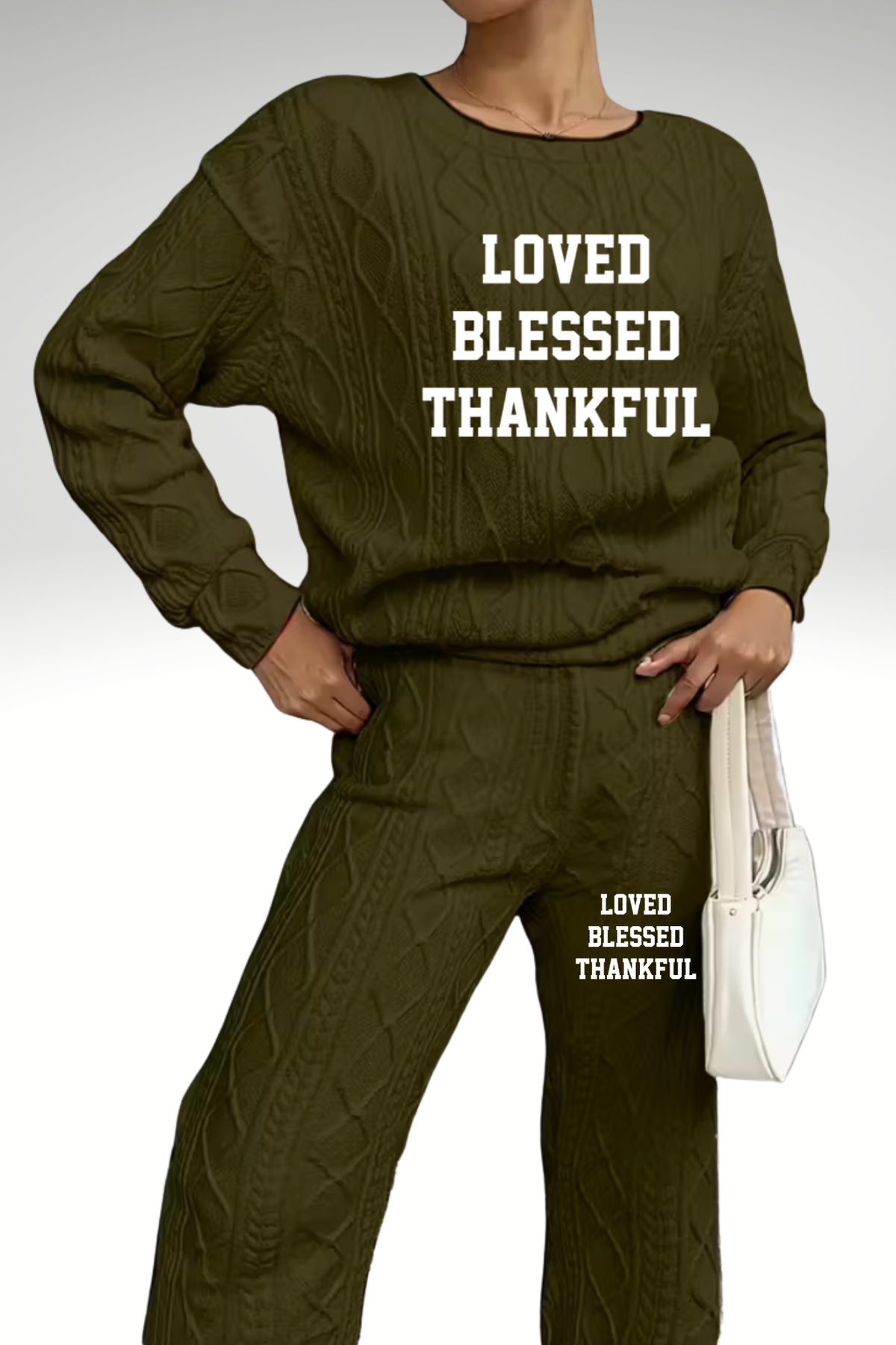 LOVED BLESSED THANKFUL JERSEYS