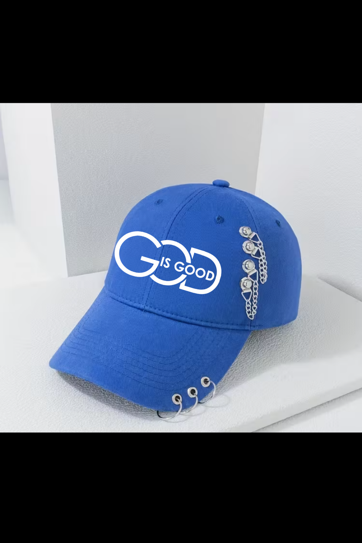 GOD IS GOOD CHAIN HAT