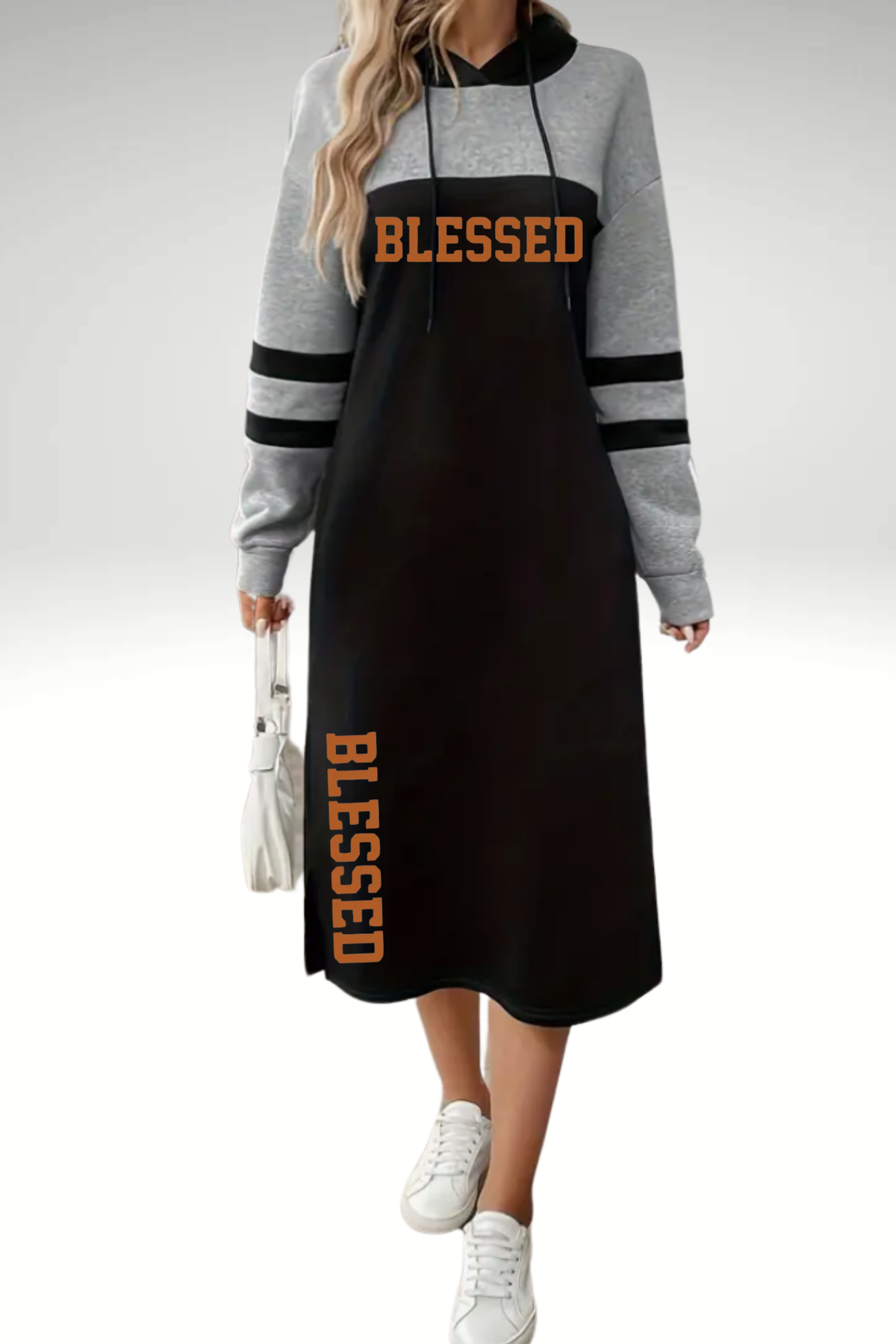 BLESSED HOODIE DRESS