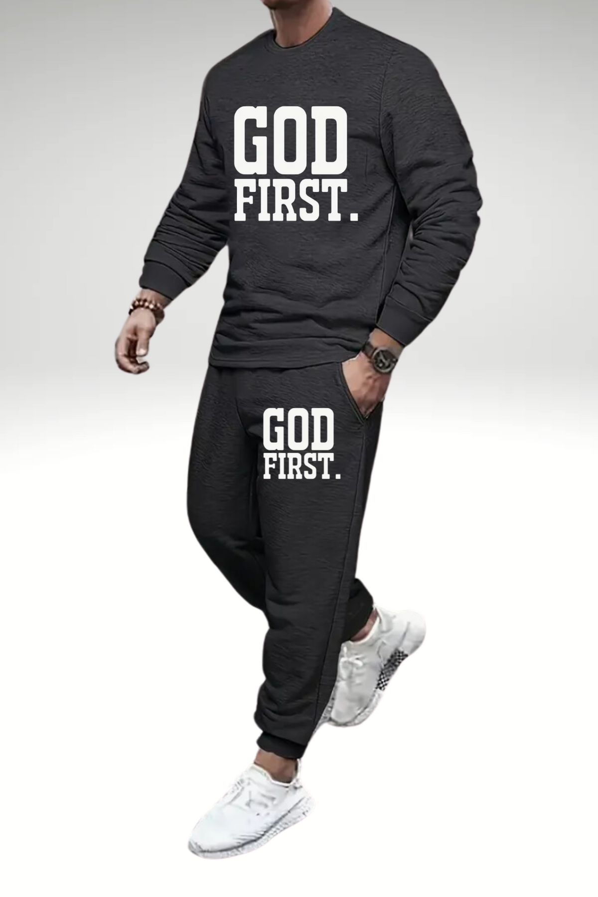 GOD FIRST JOGGERS SETS