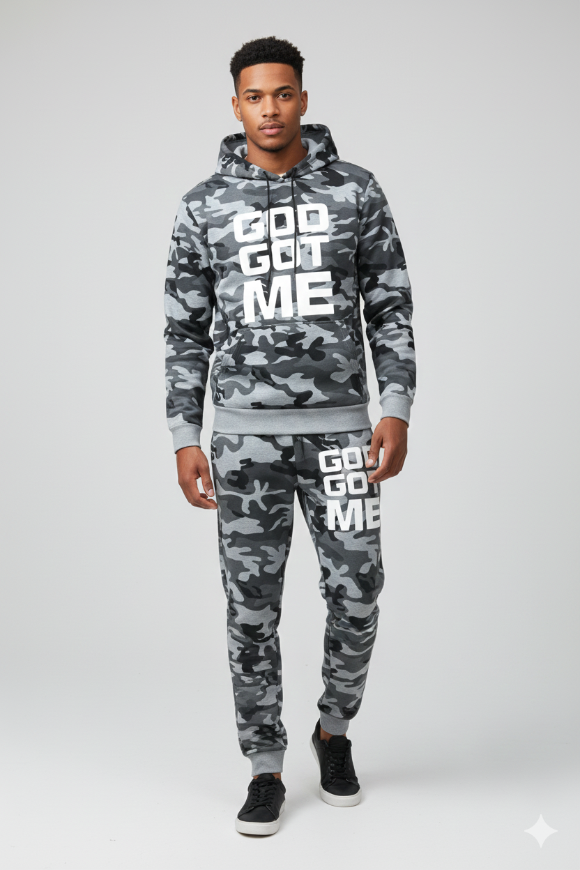 GOD GOT ME CAMO SETS
