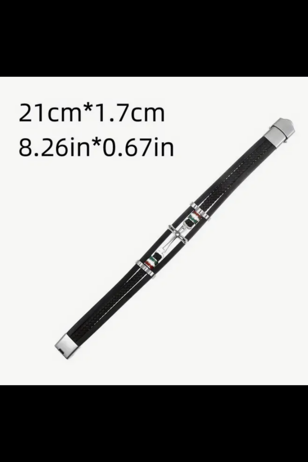 FREEDOM IN FAITH CROSS BRACELET