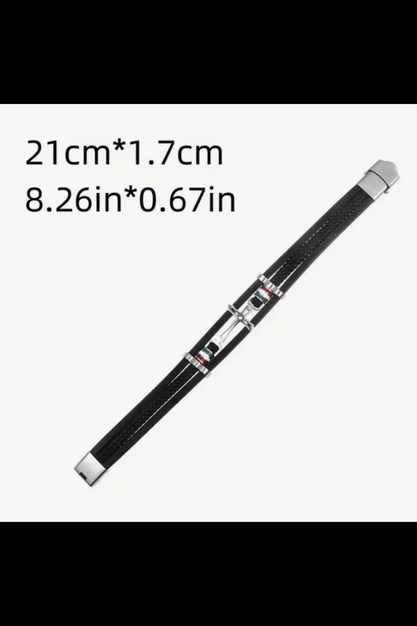 FREEDOM IN FAITH CROSS BRACELET