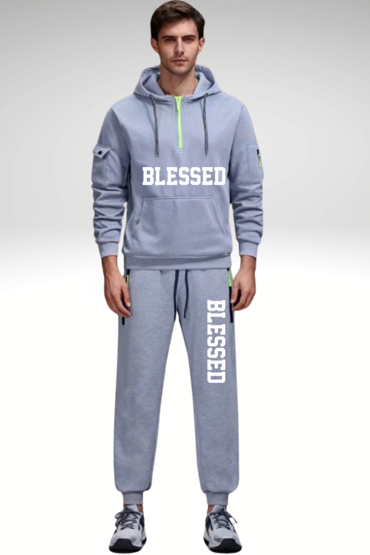 BLESSED HOODIE TRACKSUIT SETS