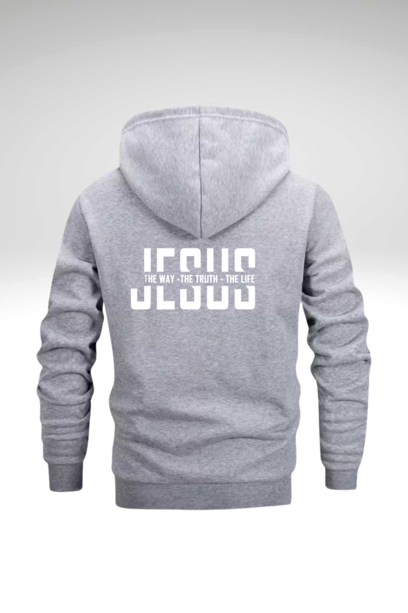 JESUS IS THE WAY ZIPPER HOODIE SETS