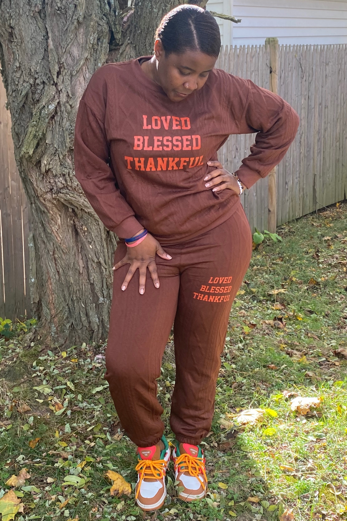LOVED BLESSED THANKFUL JERSEYS
