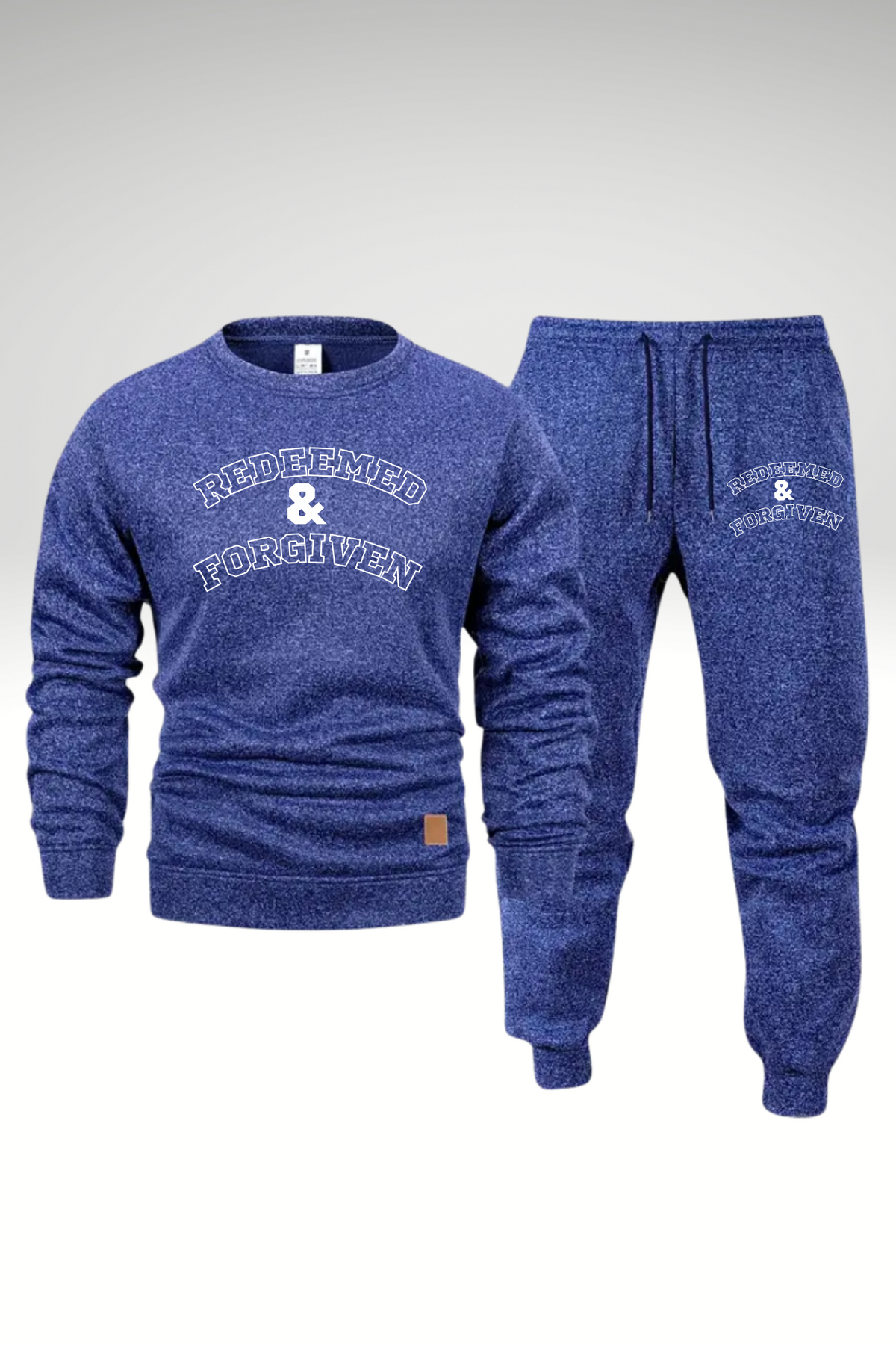 REDEEMED AND FORGIVEN SWEATSHIRT SETS