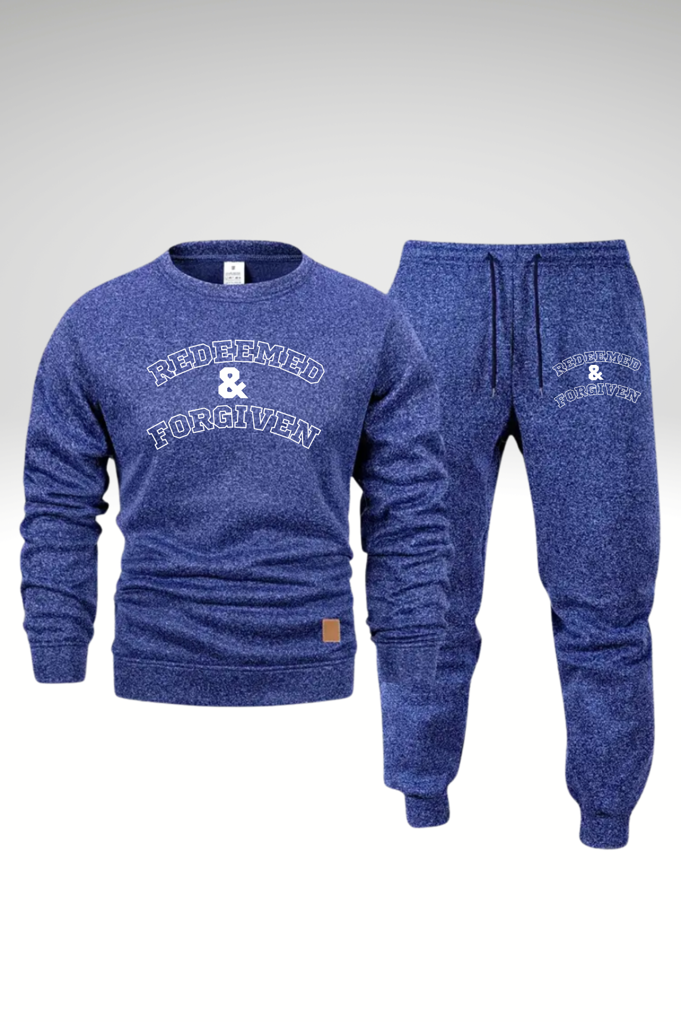 REDEEMED AND FORGIVEN SWEATSHIRT SETS