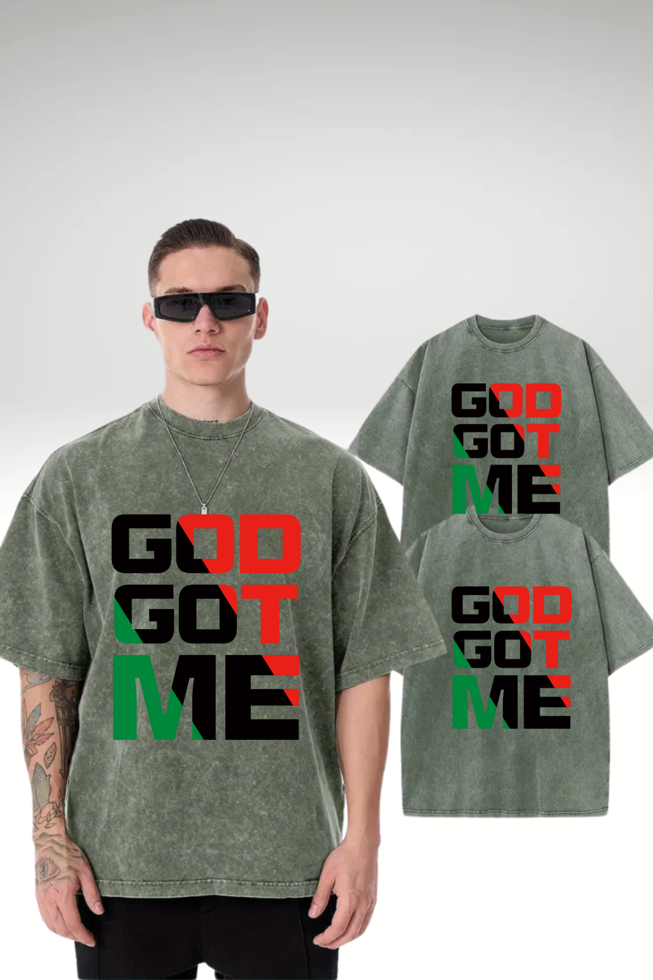 JUNETEENTH GOD GOT ME TSHIRT