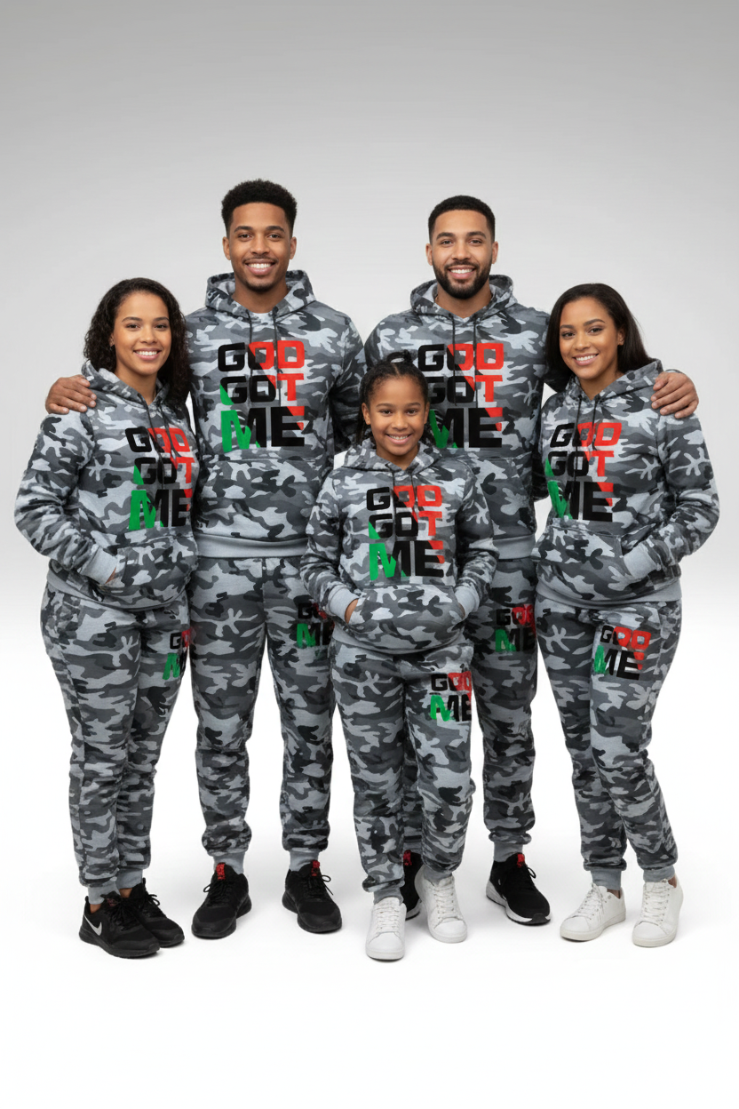 GOD GOT ME CAMO SETS