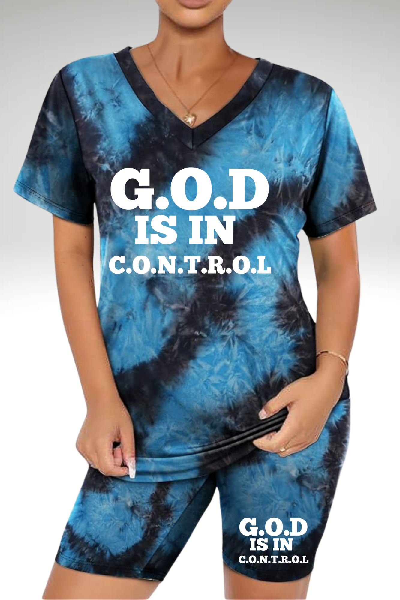GOD IS IN CONTROL WOMENS SETS