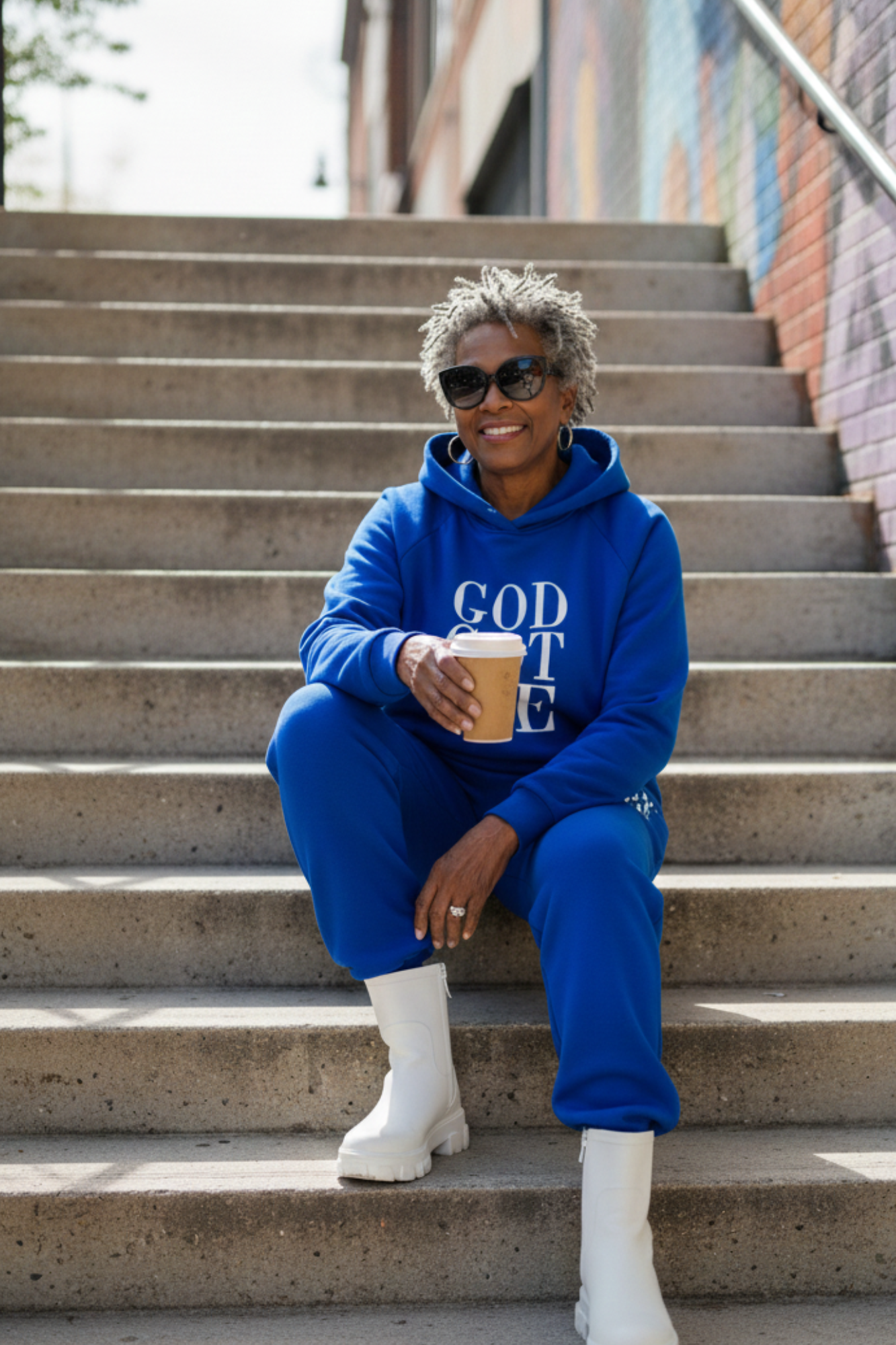 GOD GOT ME HOODIE SET