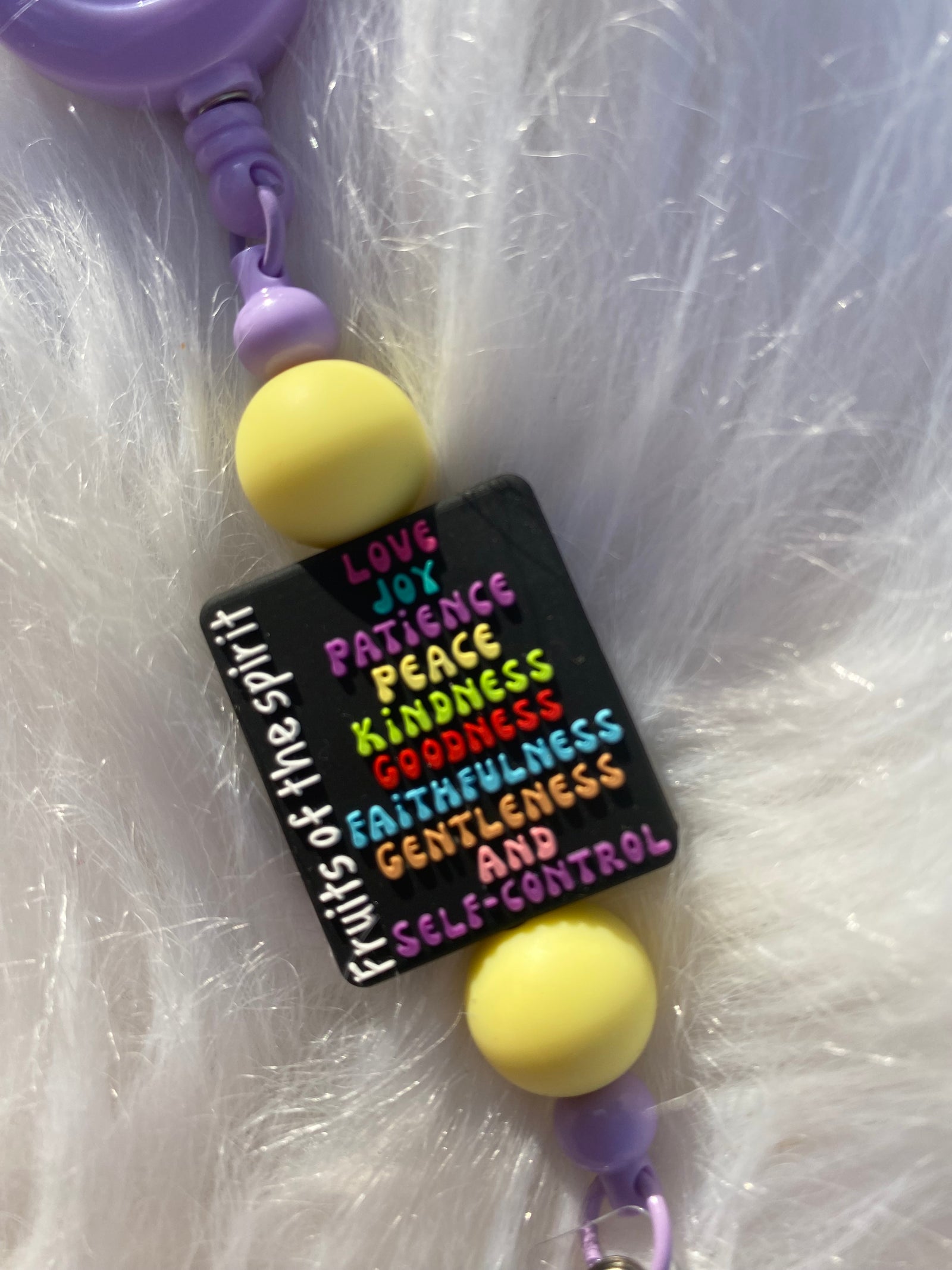 FRUITS OF THE SPIRIT BADGE CLIPS