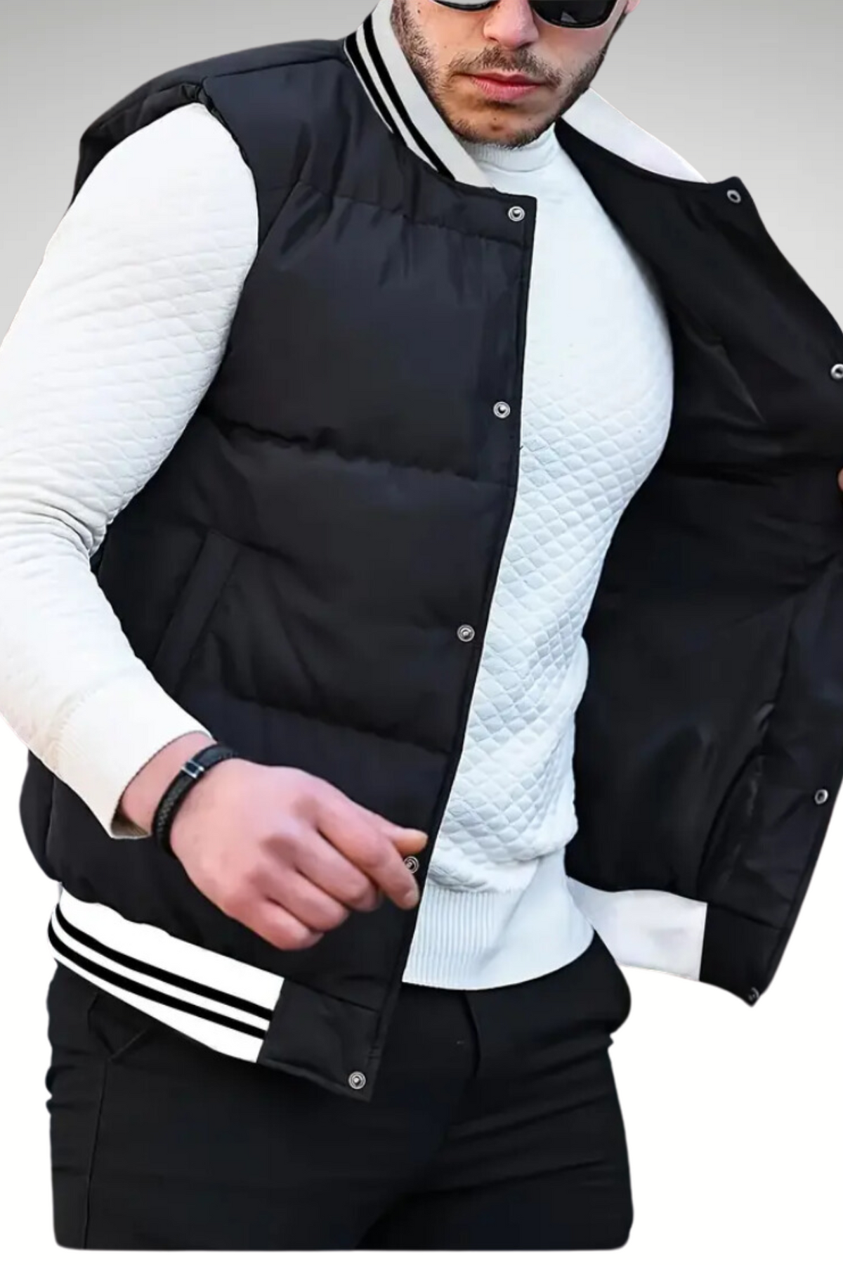 THE KING IS BORN PUFFER VEST