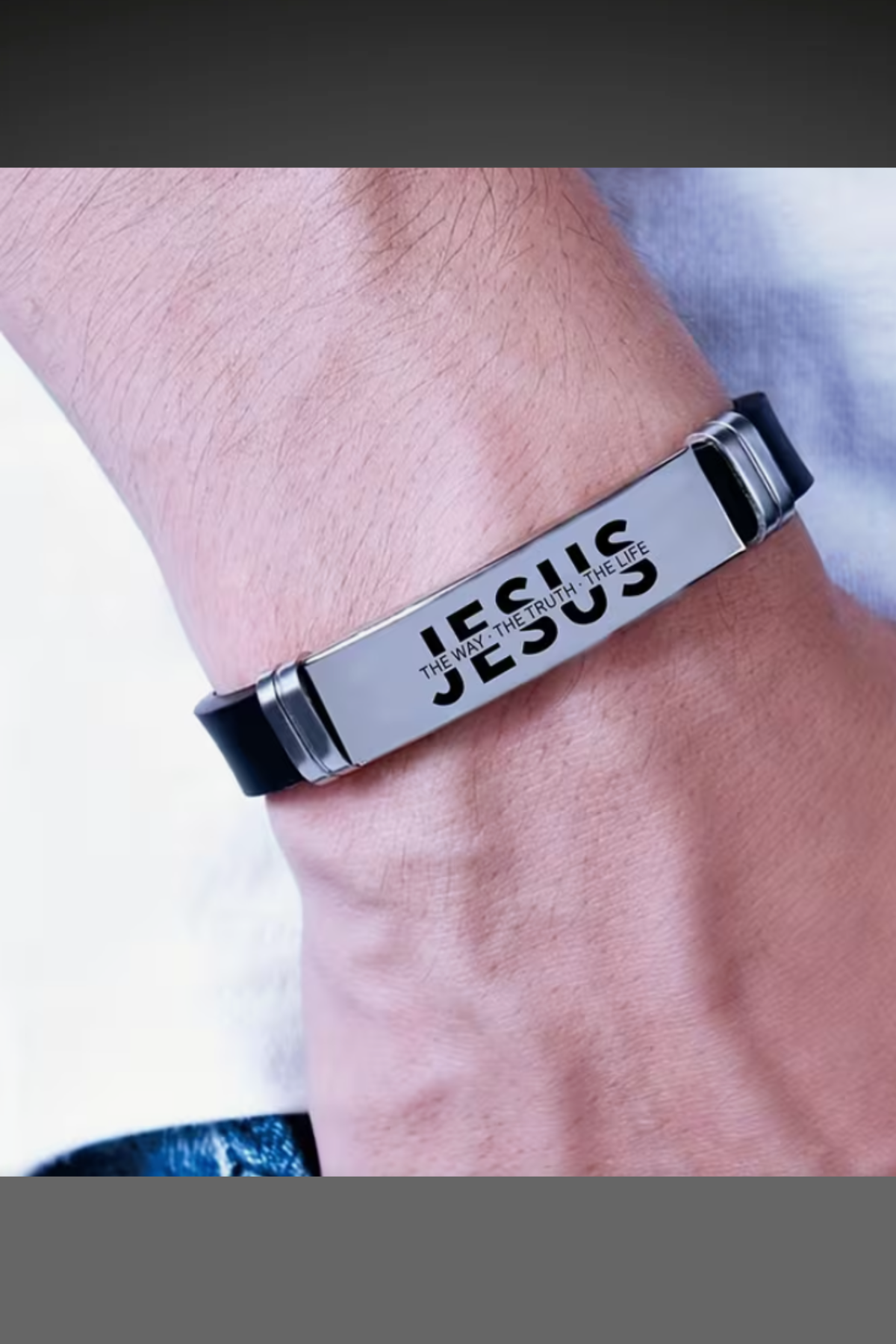 JESUS IS THE WAY BRACELET - FAITH IS A TREASURE