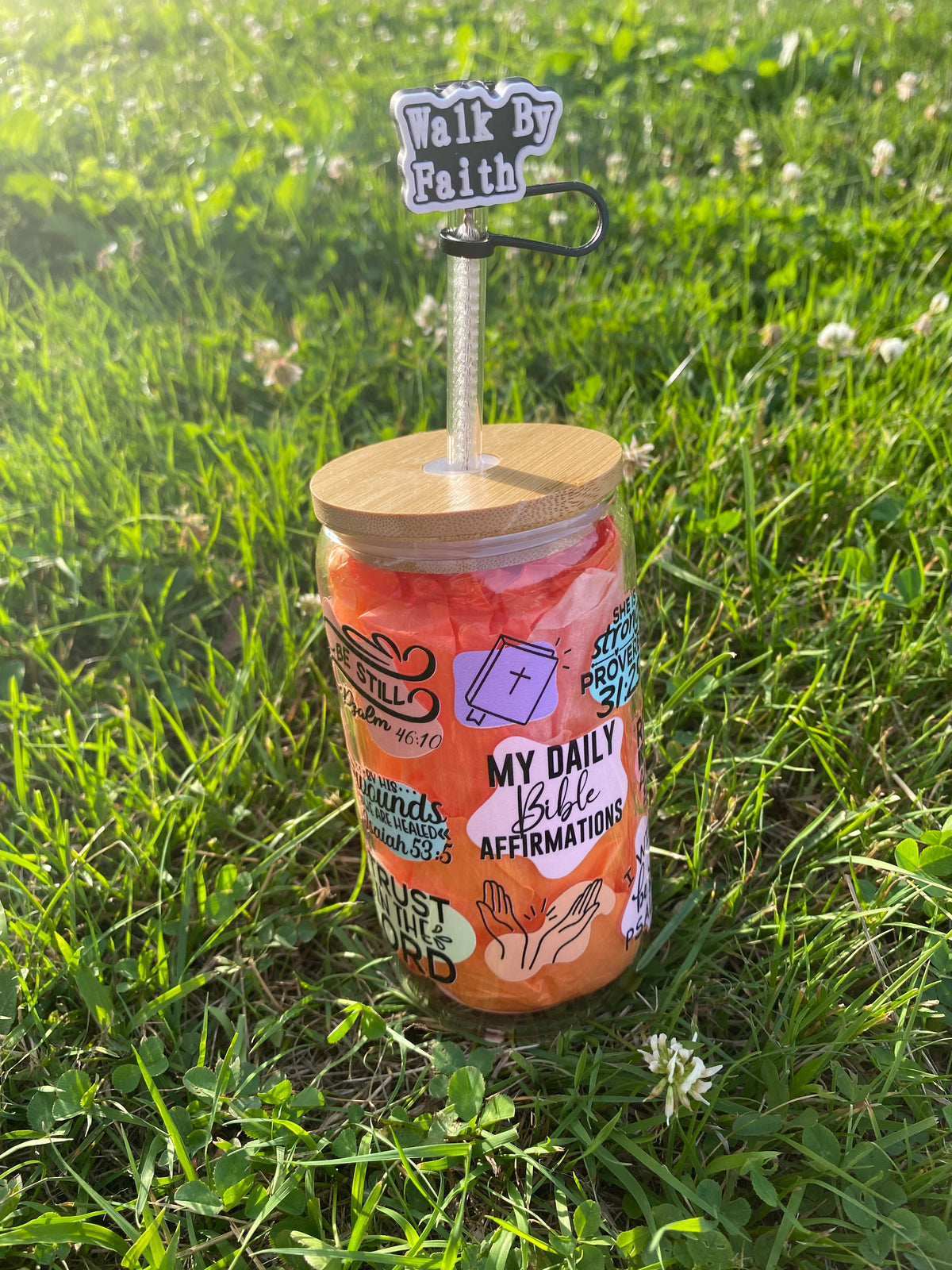 AFFIRMATIONS GLASS JAR