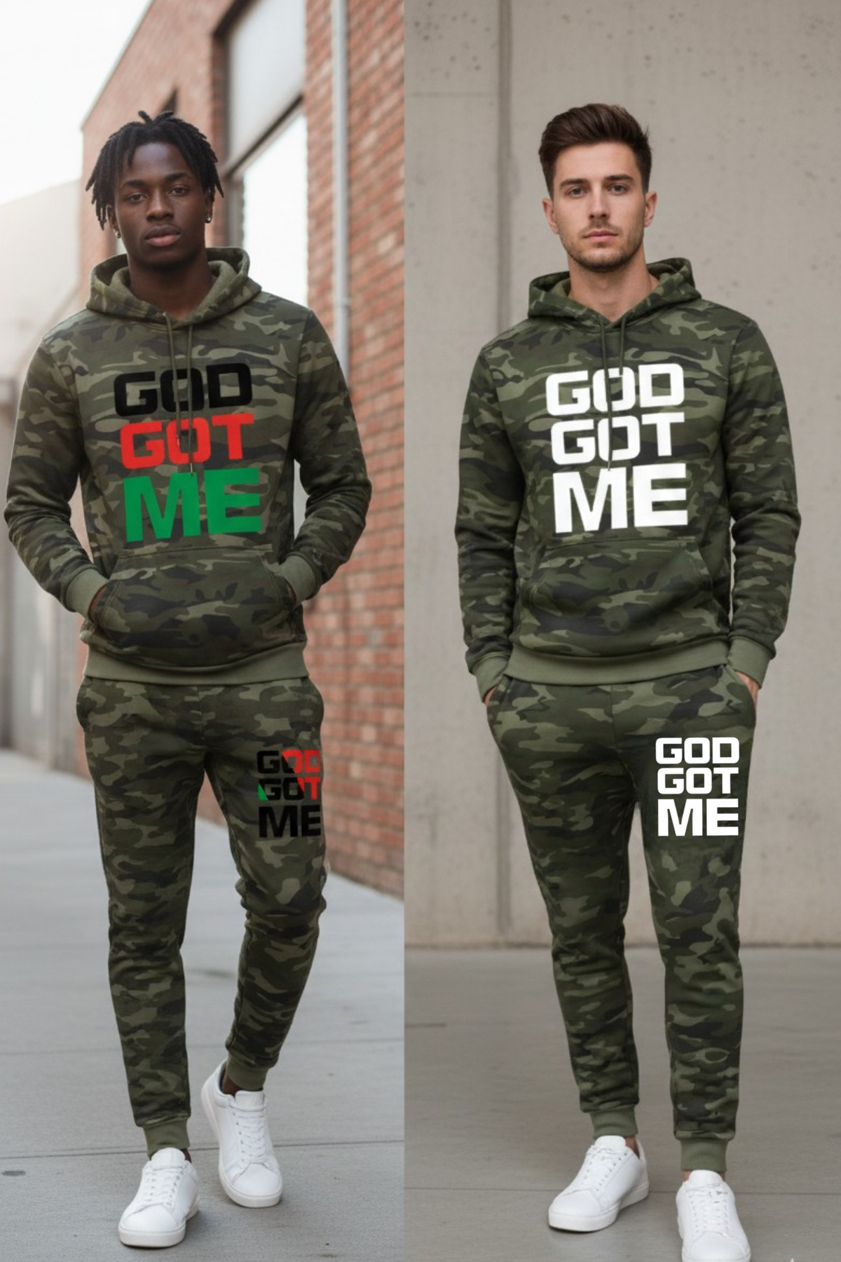 GOD GOT ME CAMO SETS