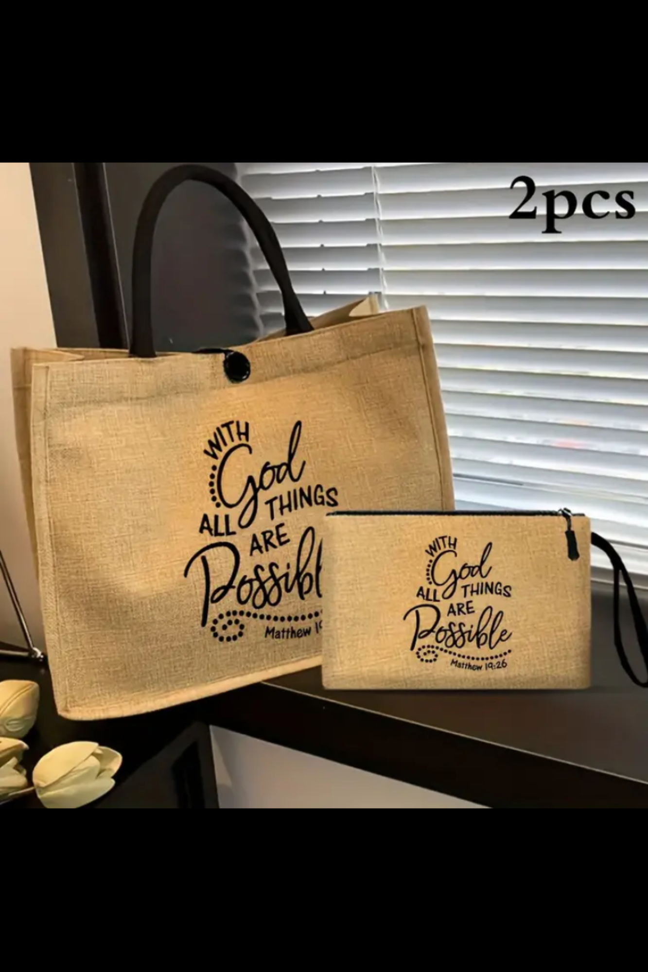 MATHEW 19:26 TOTE