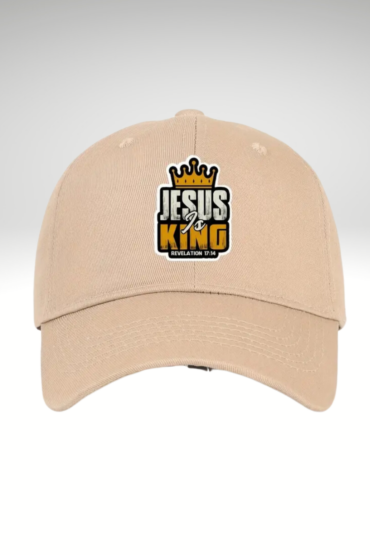 JESUS IS KING BASEBALL HAT