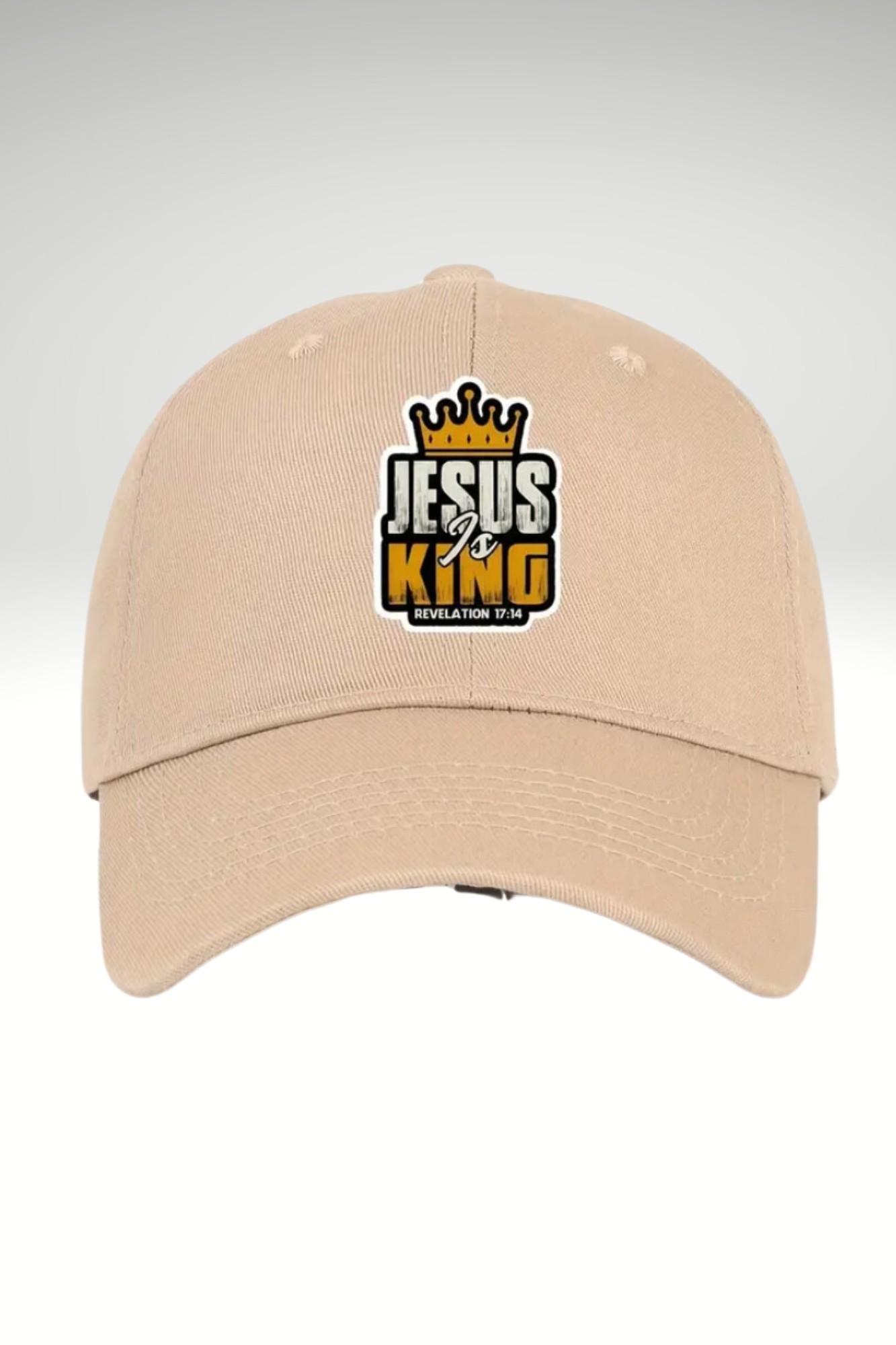 JESUS IS KING BASEBALL HAT