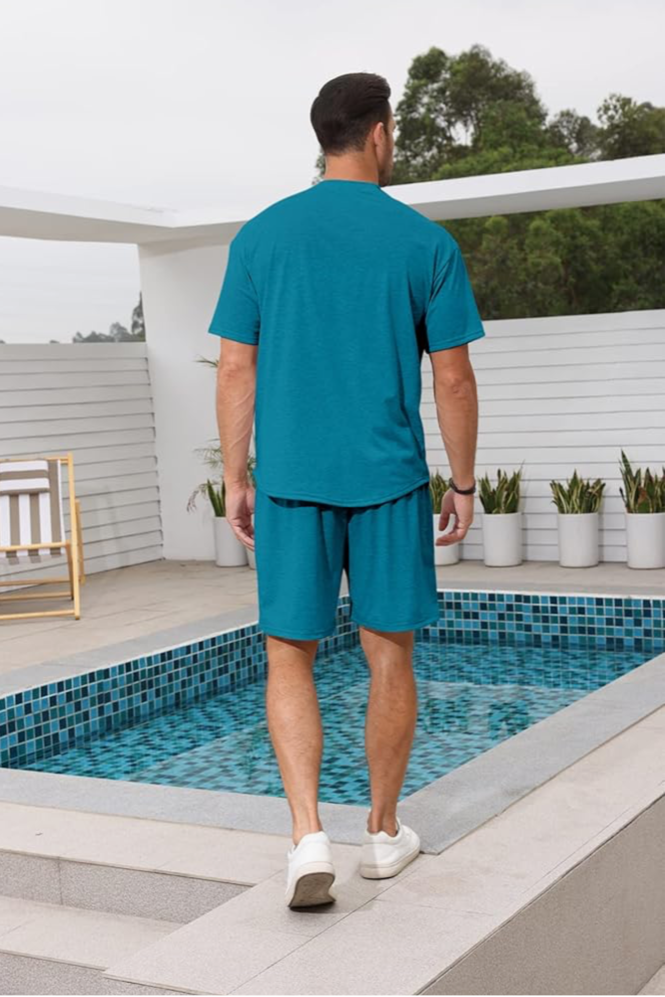 GOD GOT ME MEN SHORT SET