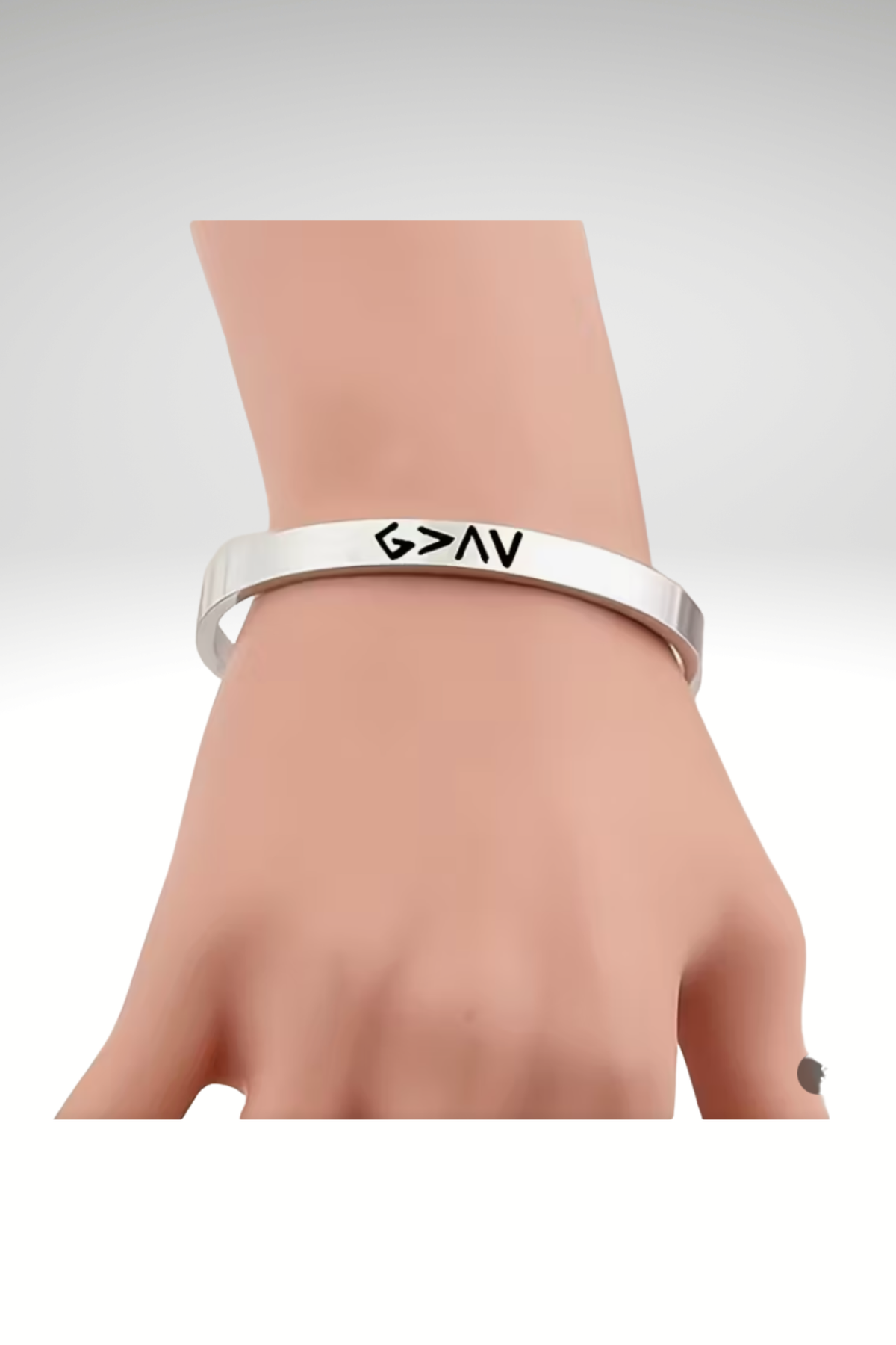 GOD IS GREATER THAN THE HIGHS AND LOWS BRACELET