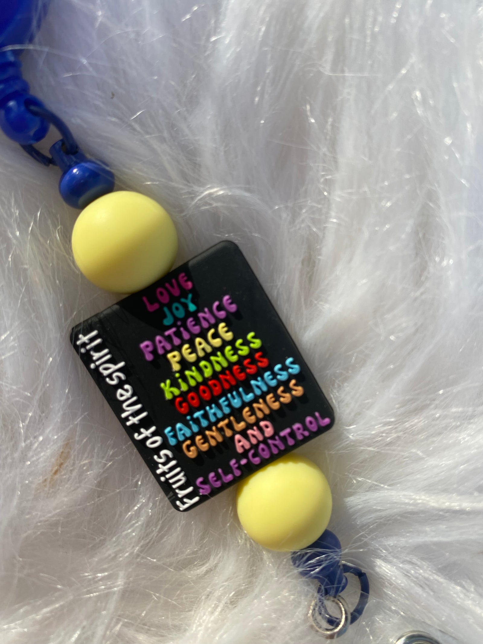 FRUITS OF THE SPIRIT BADGE CLIPS