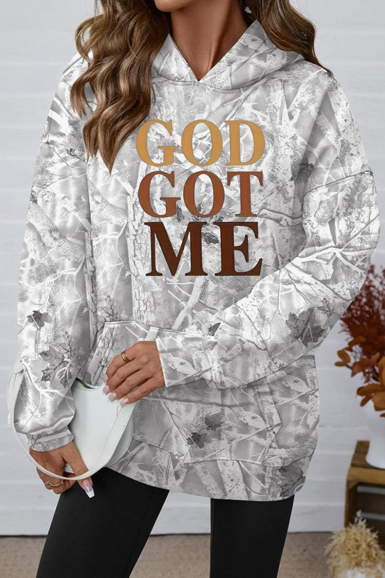 GOD GOT ME CAMO HOODIES
