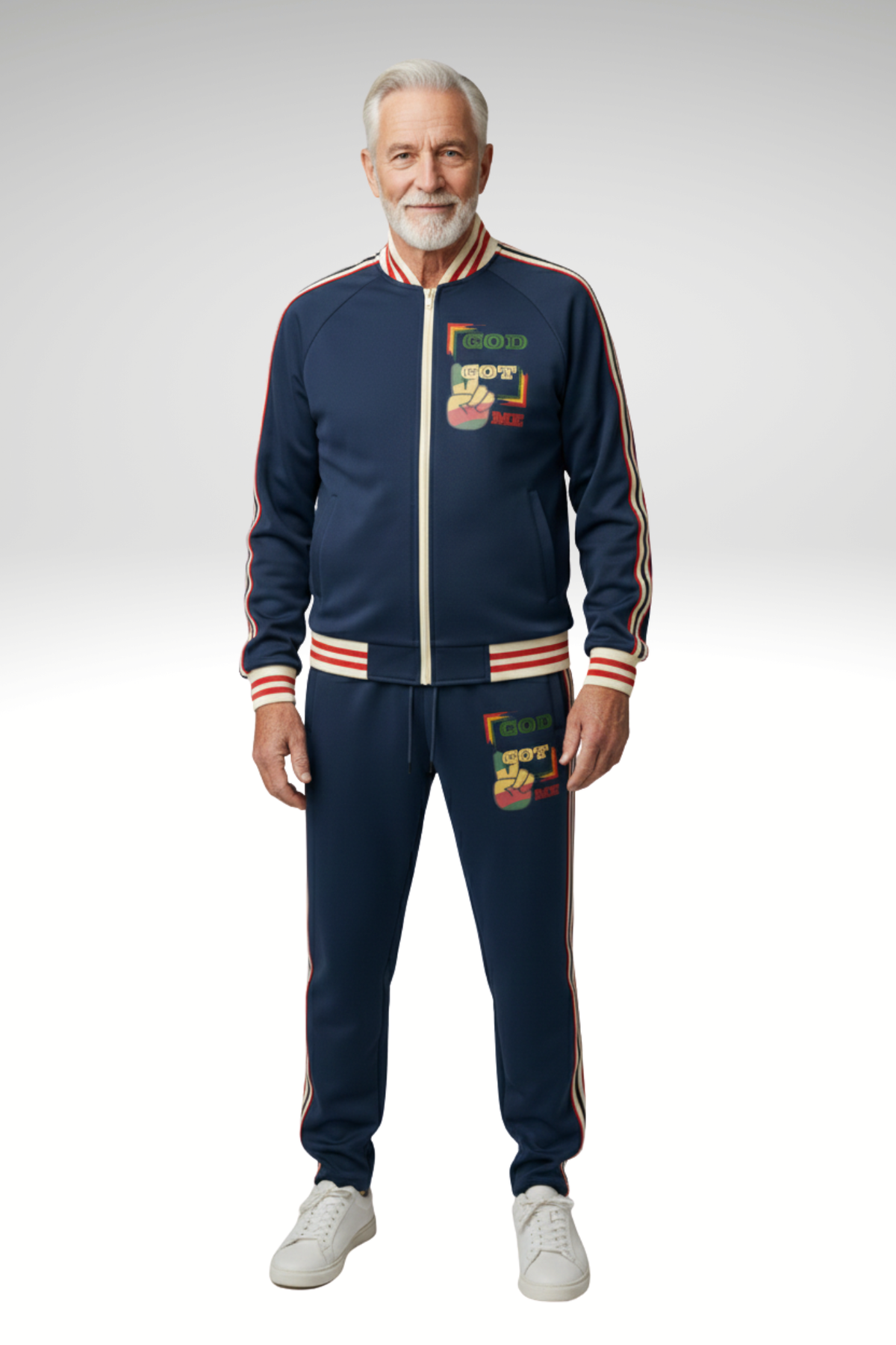 GOD GOT ME COLLAR SET