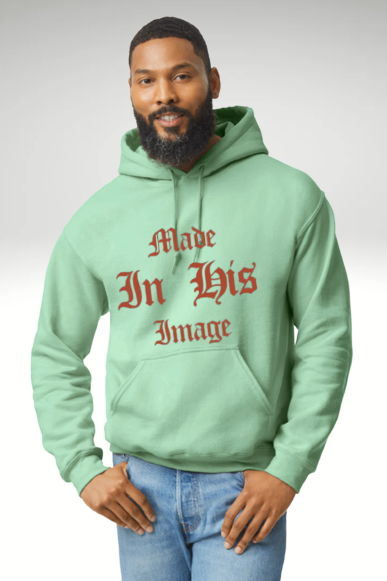 MADE IN HIS IMAGE HOODIE