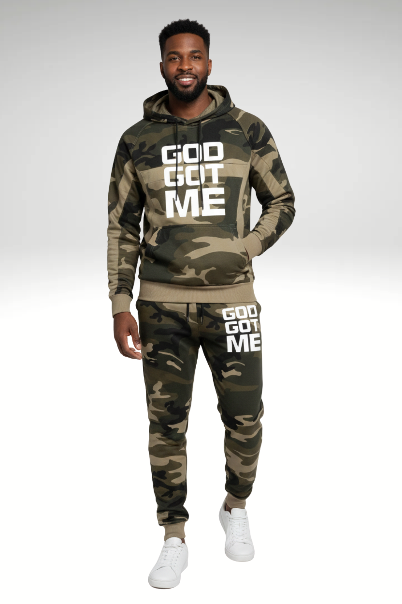 GOD GOT ME CAMO SETS