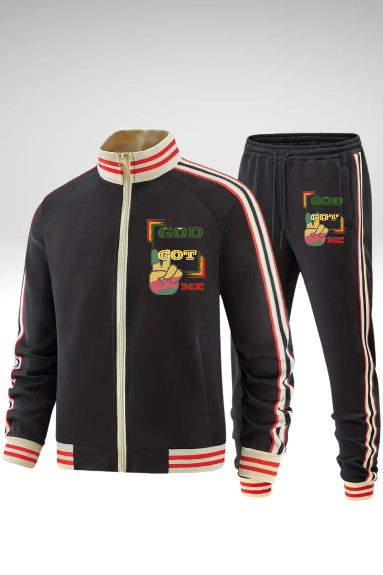 GOD GOT ME COLLAR SET