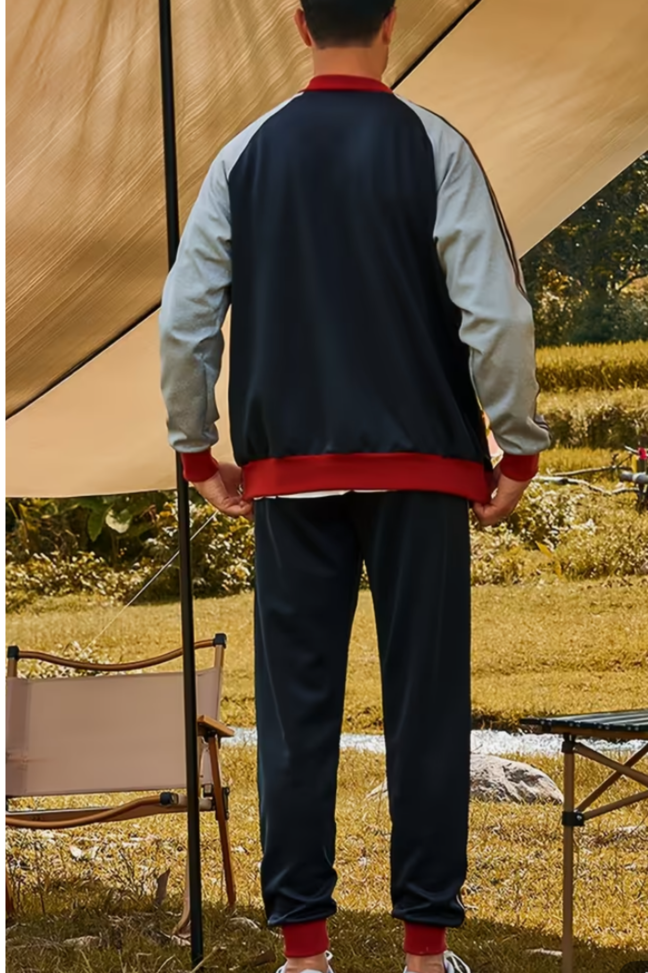 RED VIBES GOD GOT ME SUIT